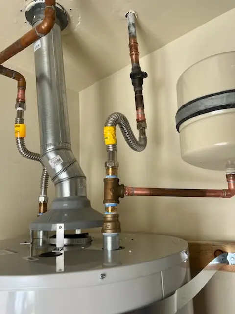 Water heater installation and plumbing repair in Dumbarton